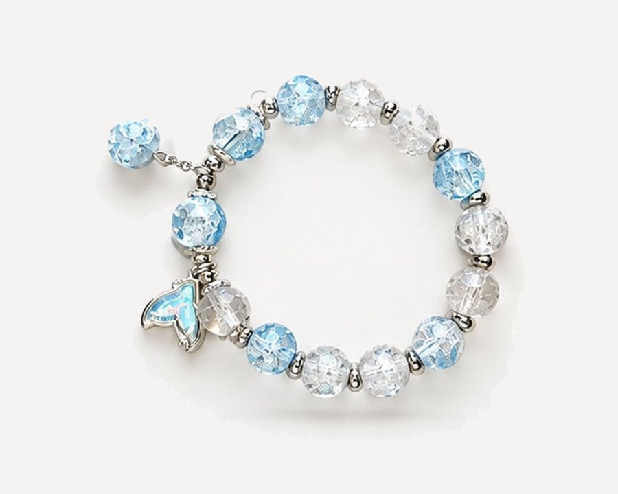 Black Swan Wish hand-made crystal bracelet