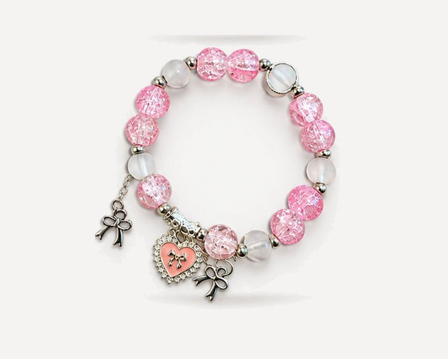 Cherry Seraph hand-made crystal bracelet