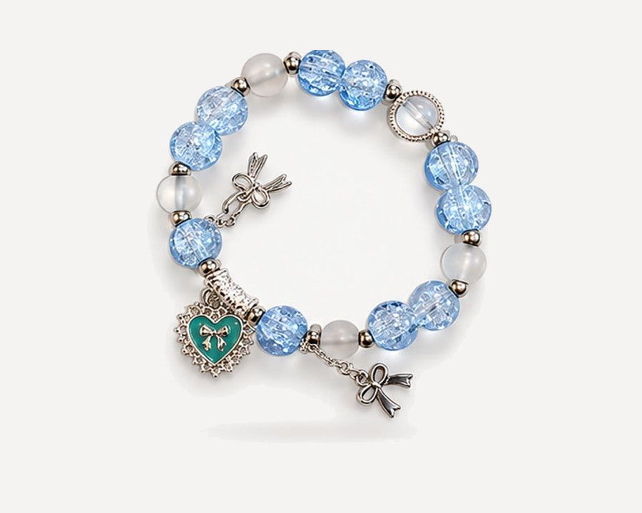 Honey Solstice hand-made crystal bracelet