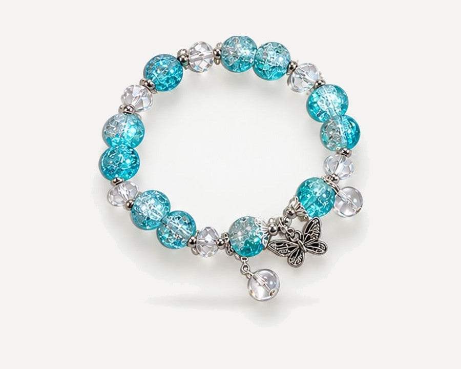Azure Omen hand-made crystal bracelet