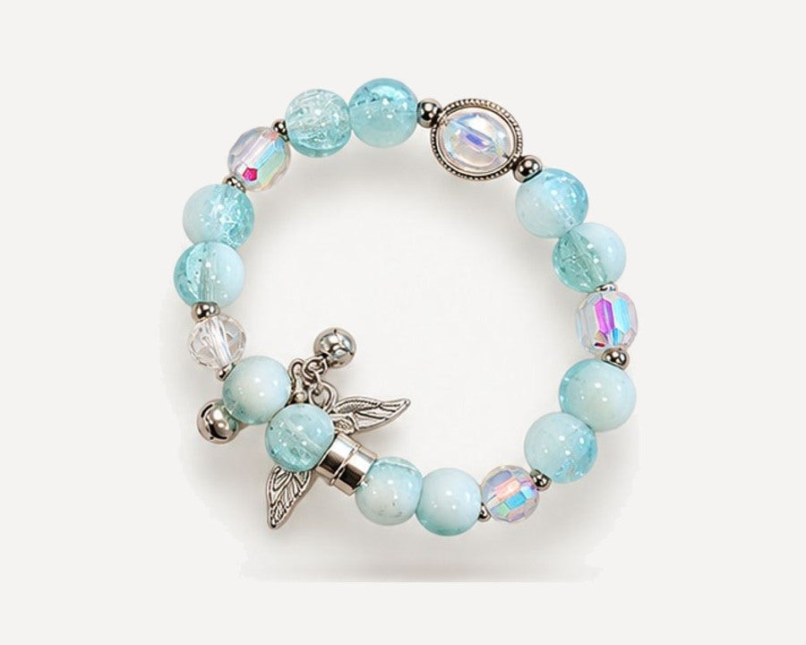 Butterfly Aurora hand-made crystal bracelet