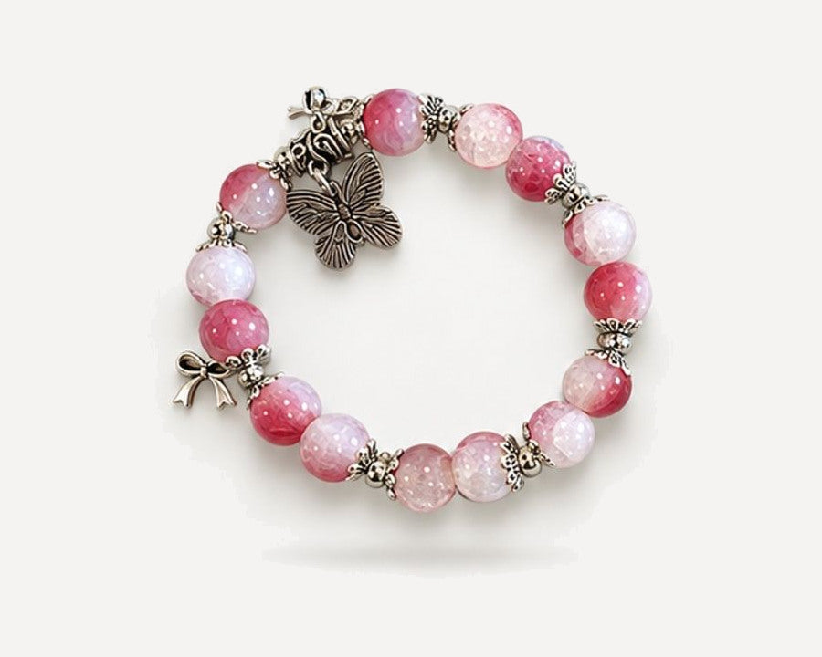 Cloudberry Dream hand-made crystal bracelet