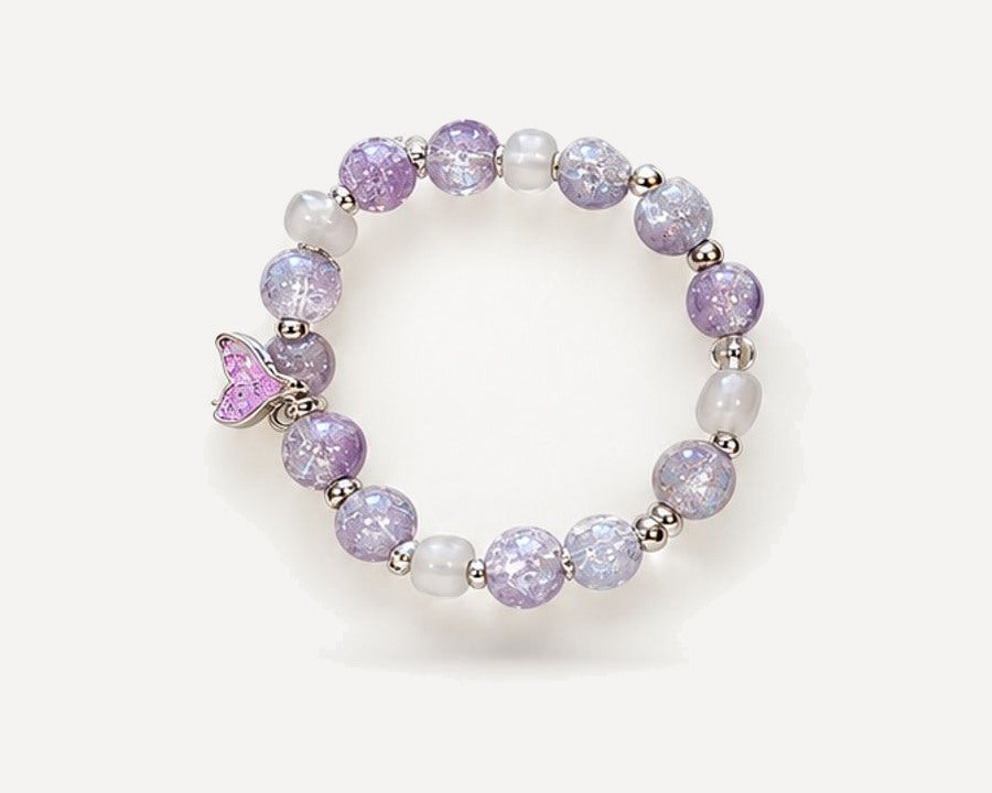 Cobalt Fortune hand-made crystal bracelet