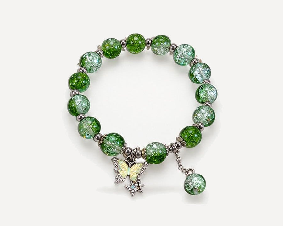 Fortune Garden hand-made crystal bracelet