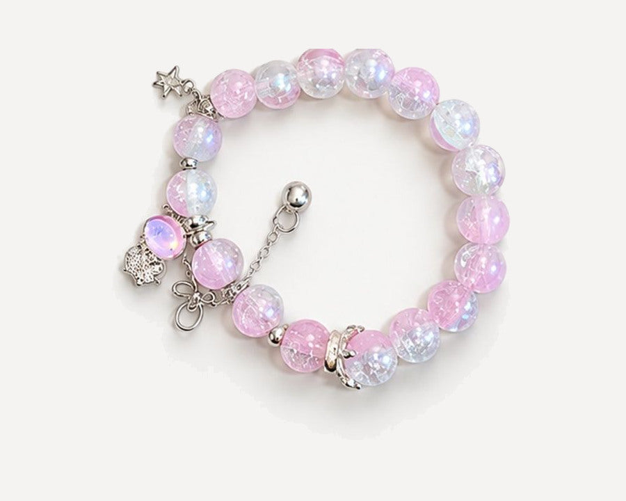 Heart of Midsummer hand-made crystal bracelet