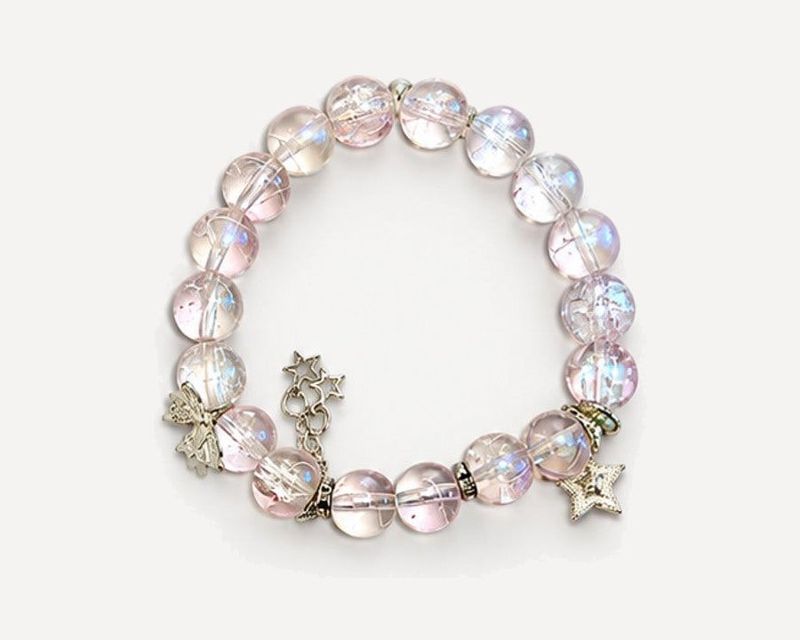 Luminous Benediction hand-made crystal bracelet