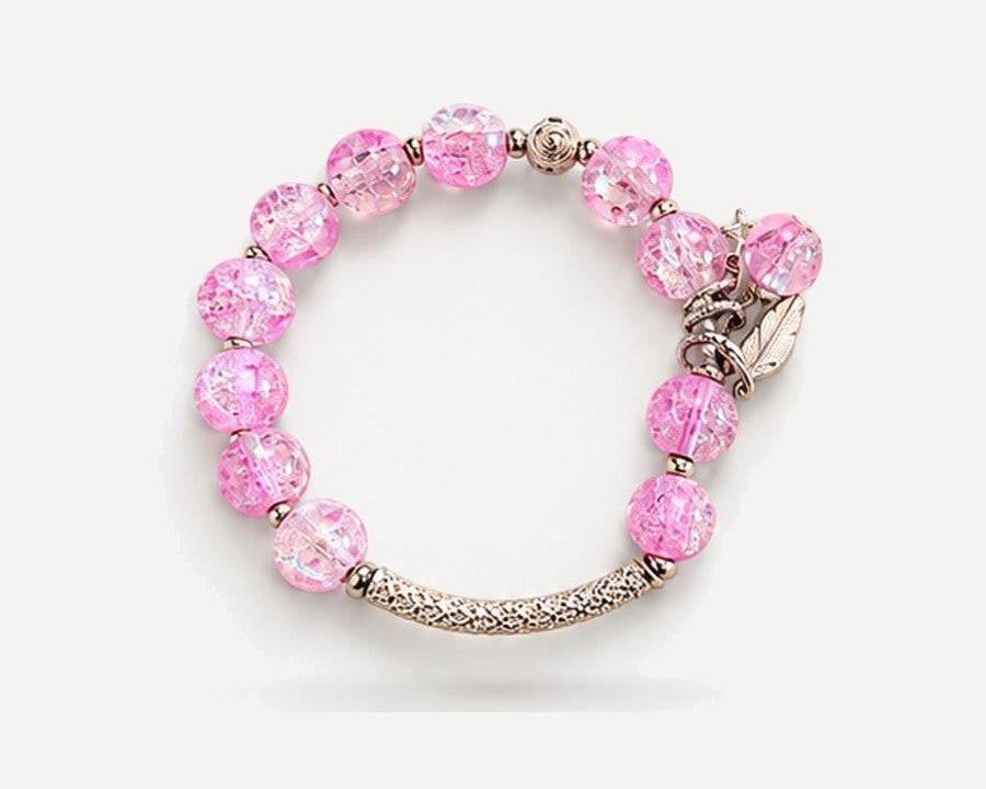 Meadow Cipher hand-made crystal bracelet