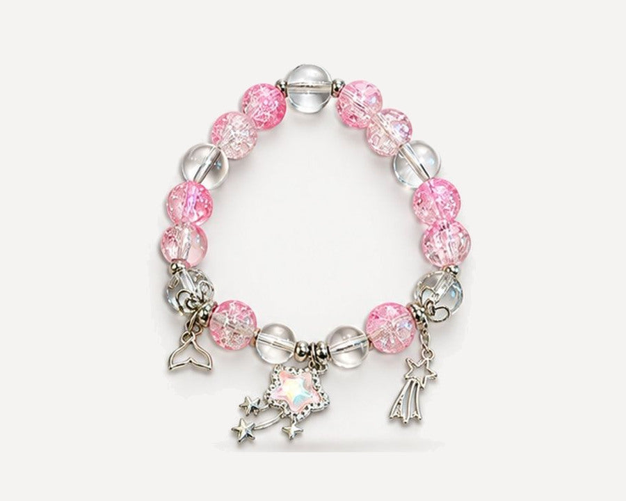 Moonlit Garland hand-made crystal bracelet