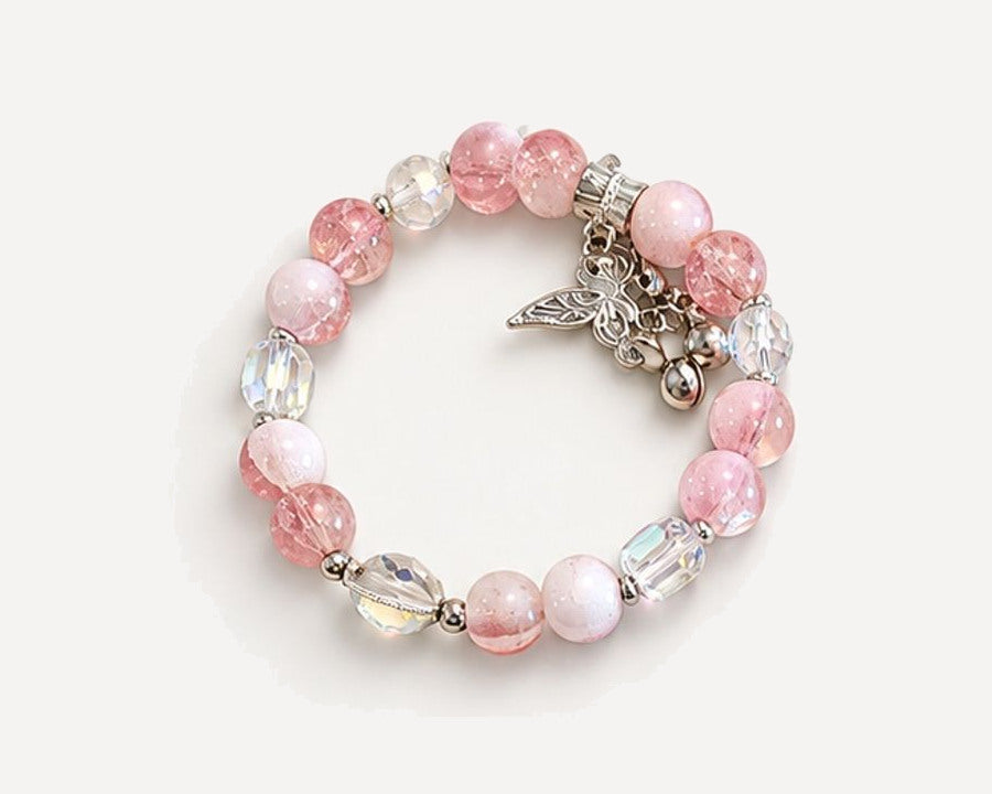 Violet Seraphim hand-made crystal bracelet